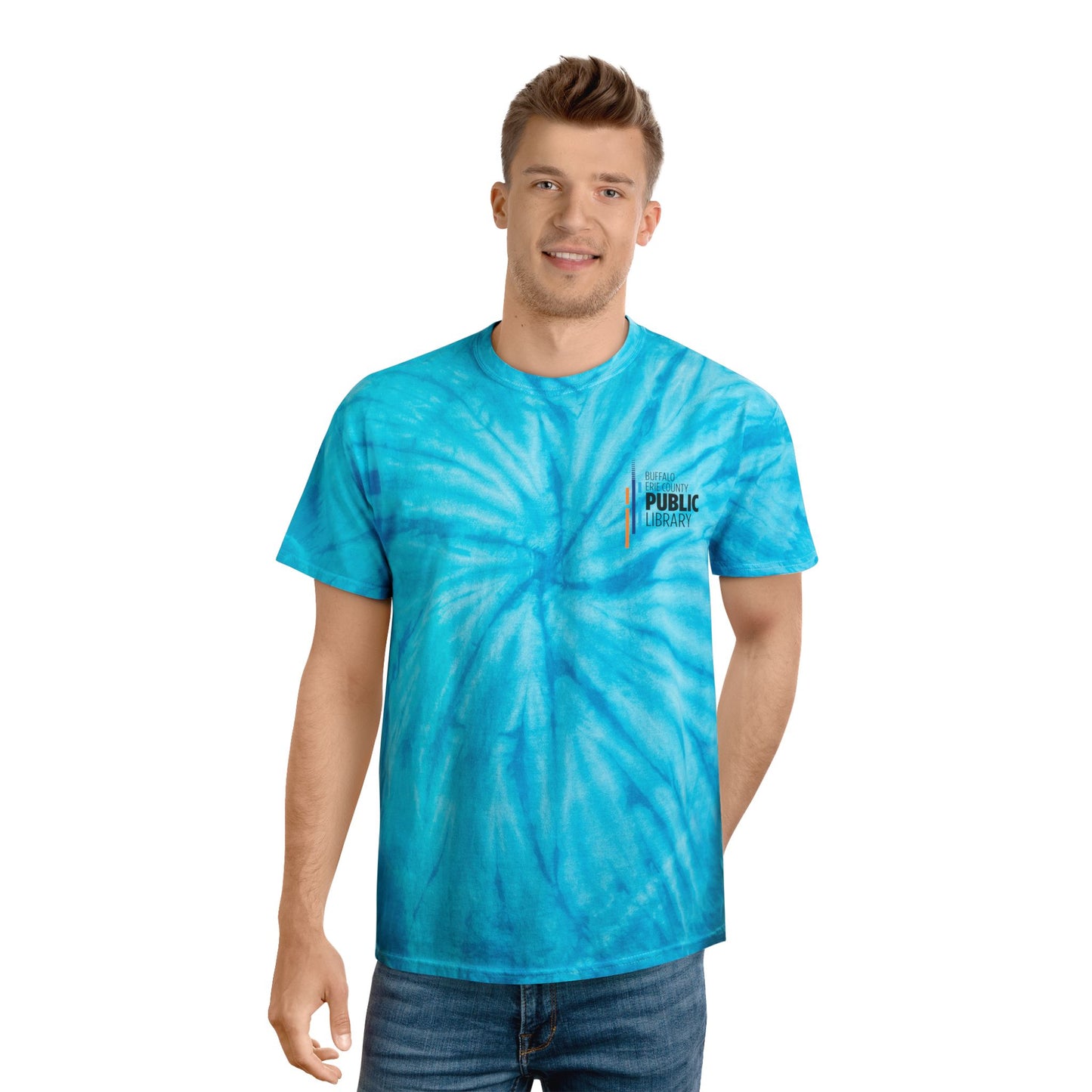 Profoundly Public Tie-Dye Tee, Cyclone