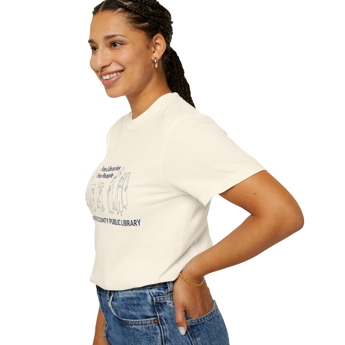 Unisex Free Libraries Free People T-shirt