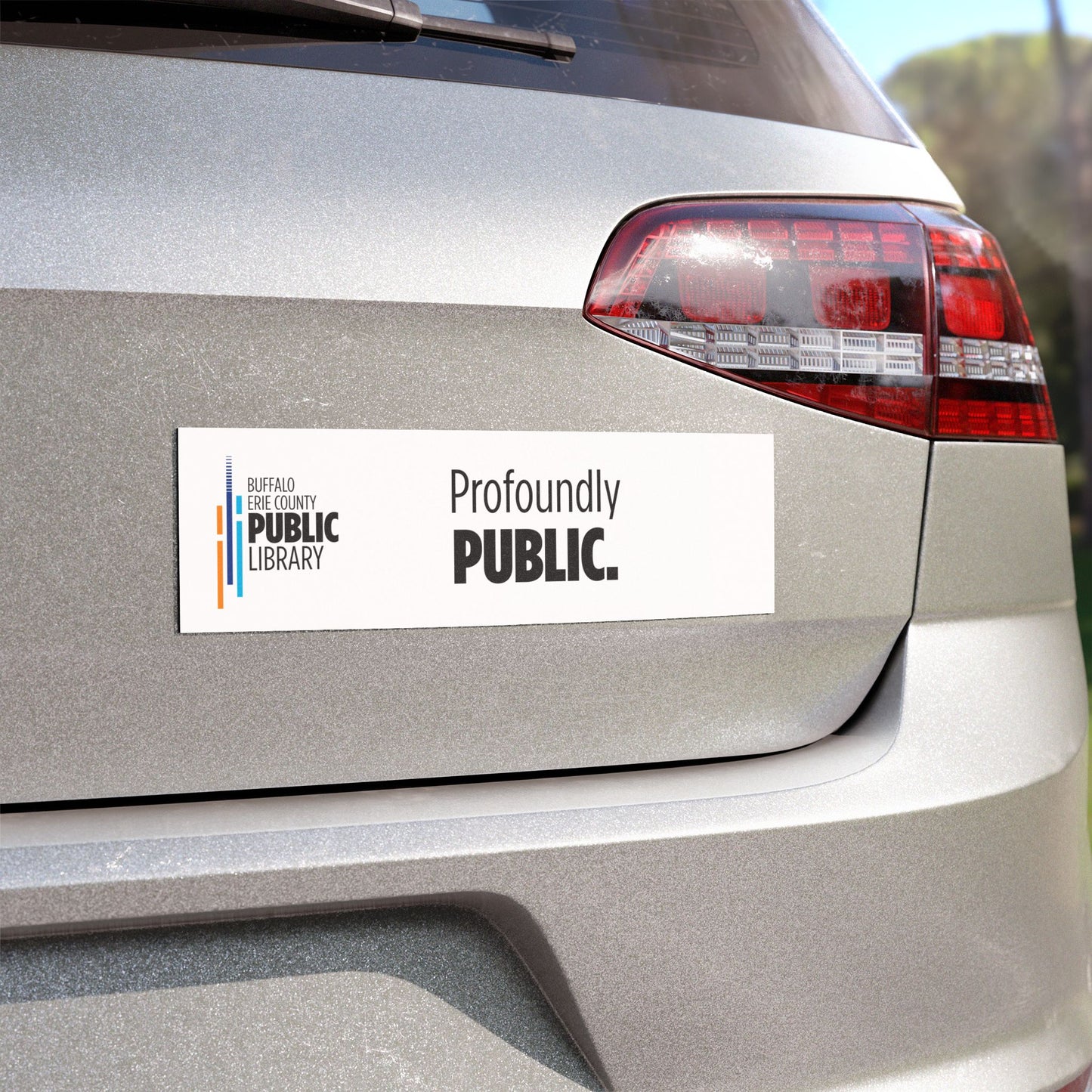Profoundly Public Car Magnet