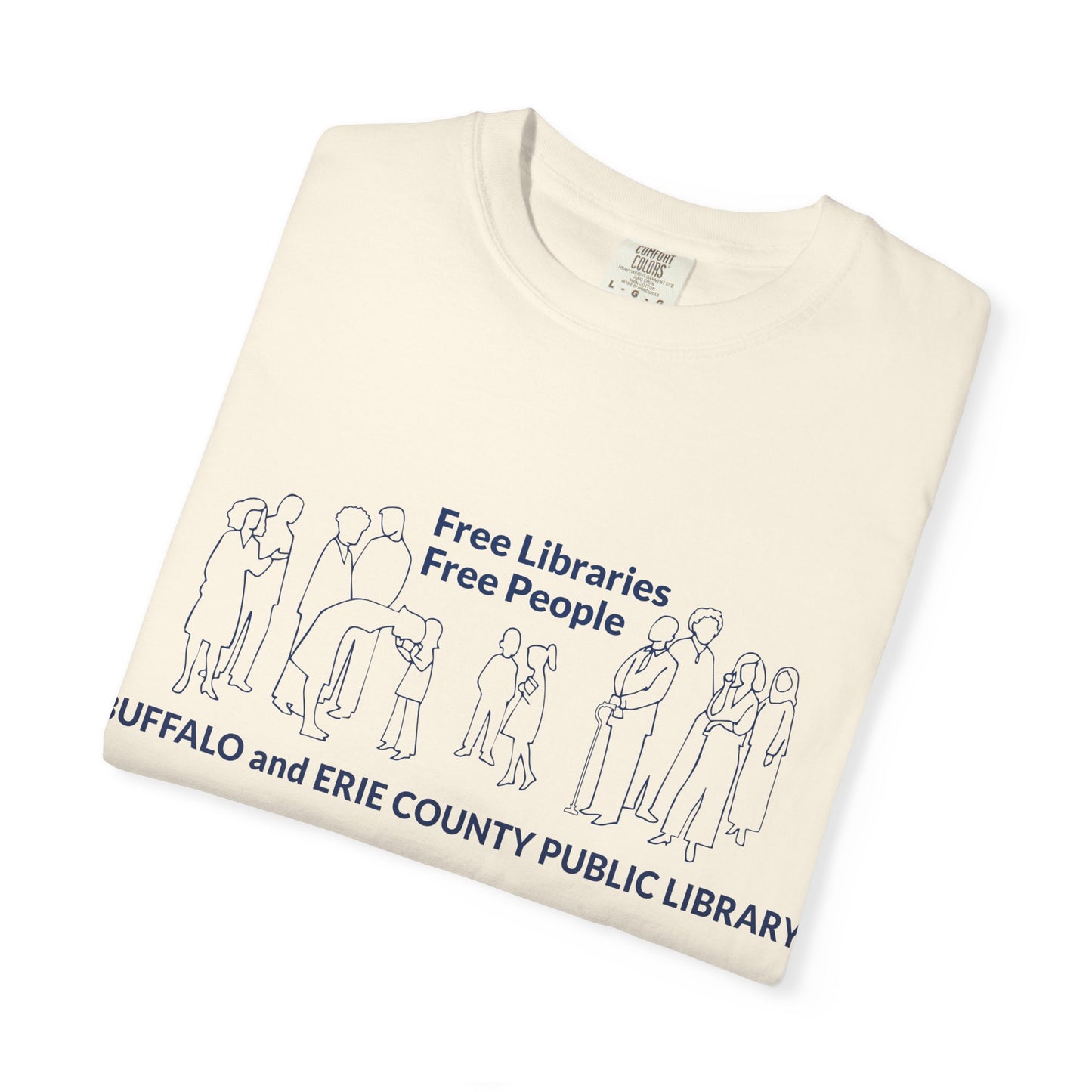 Unisex Free Libraries Free People T-shirt