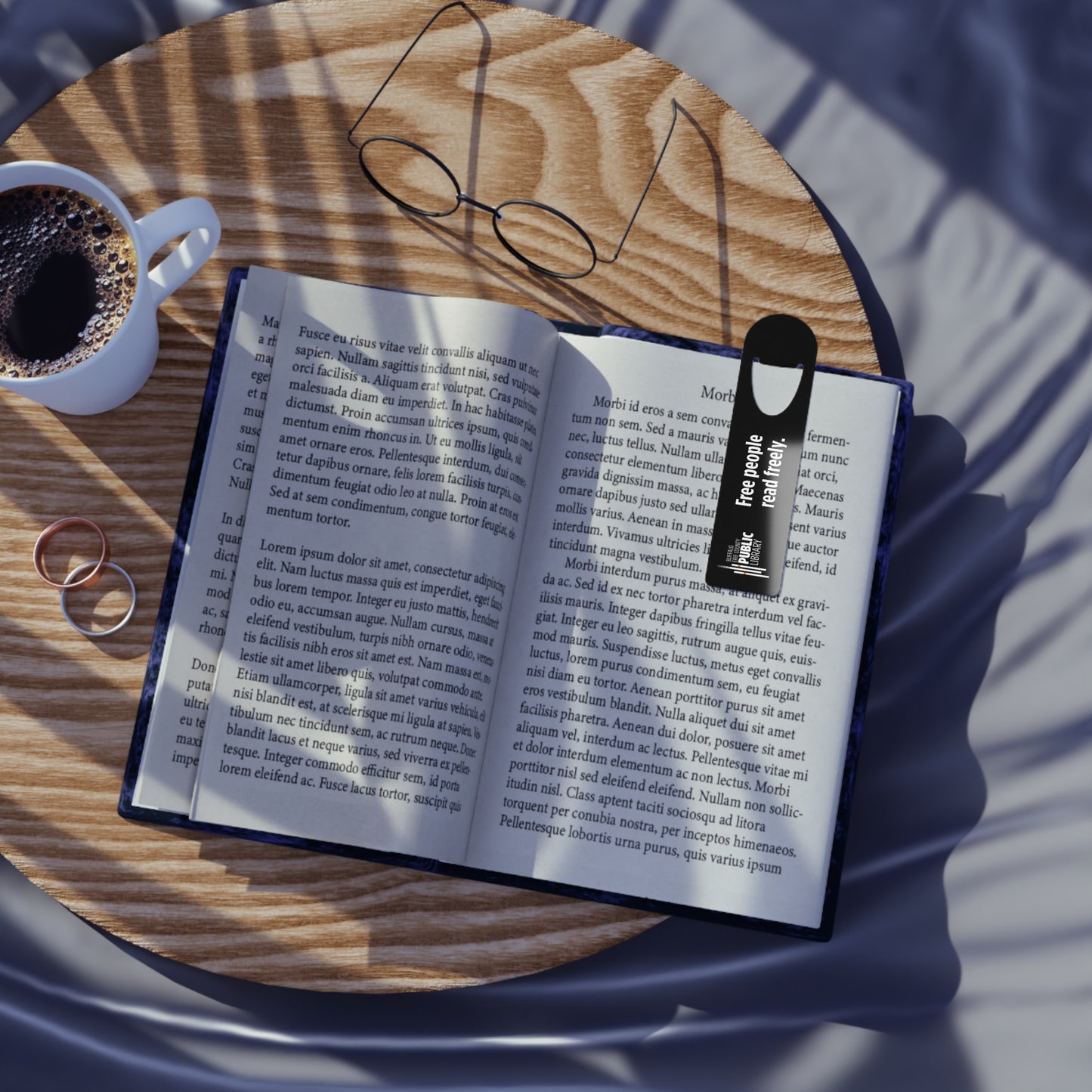 Free People Read Freely Bookmark