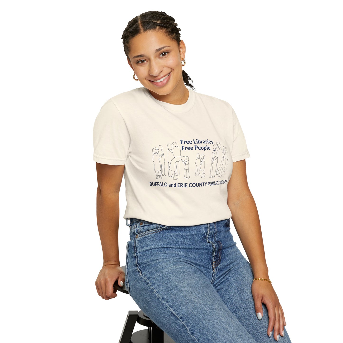 Unisex Free Libraries Free People T-shirt