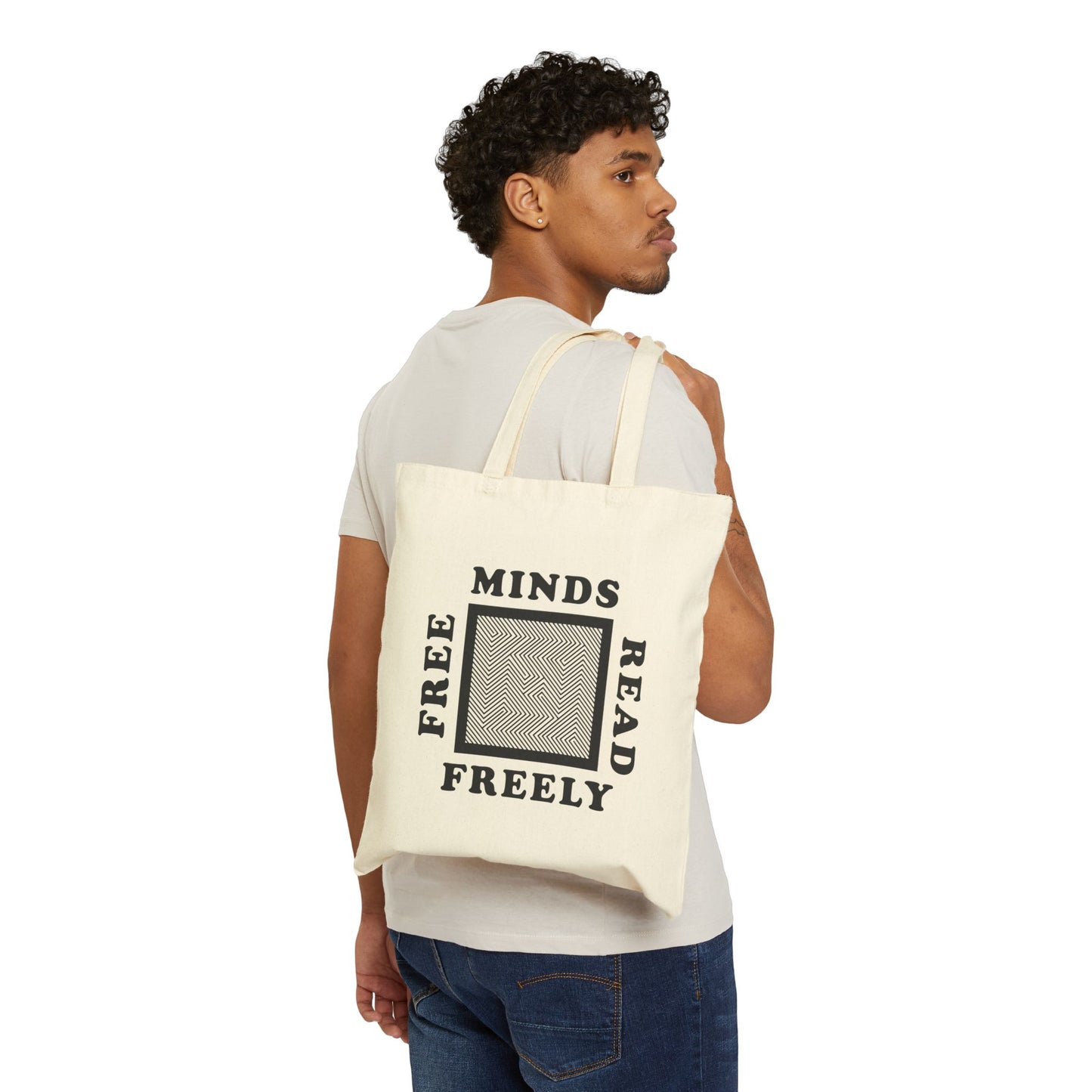 Free Minds Read Freely Tote Bag