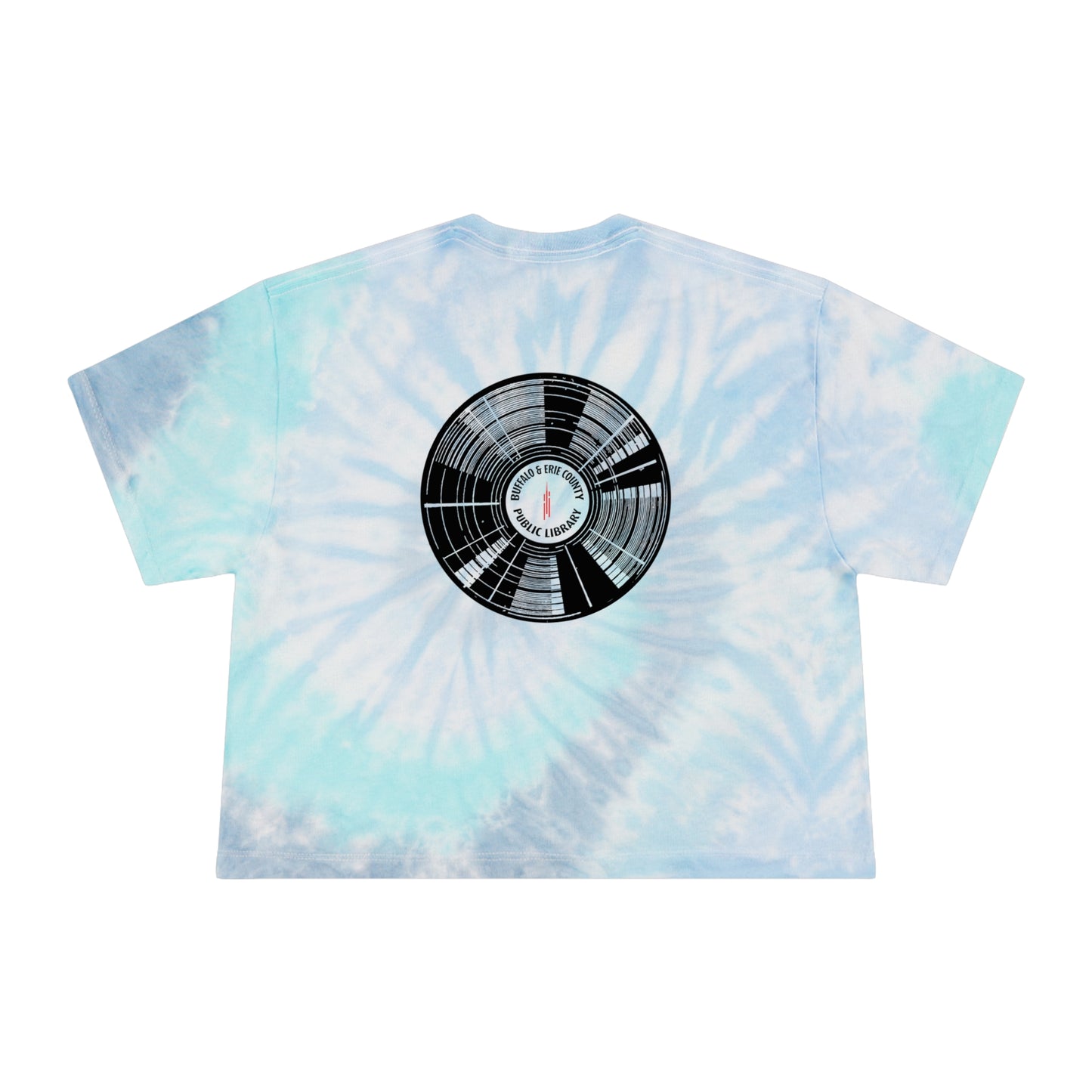 Spin It Forward Women's Tie-Dye Crop Tee