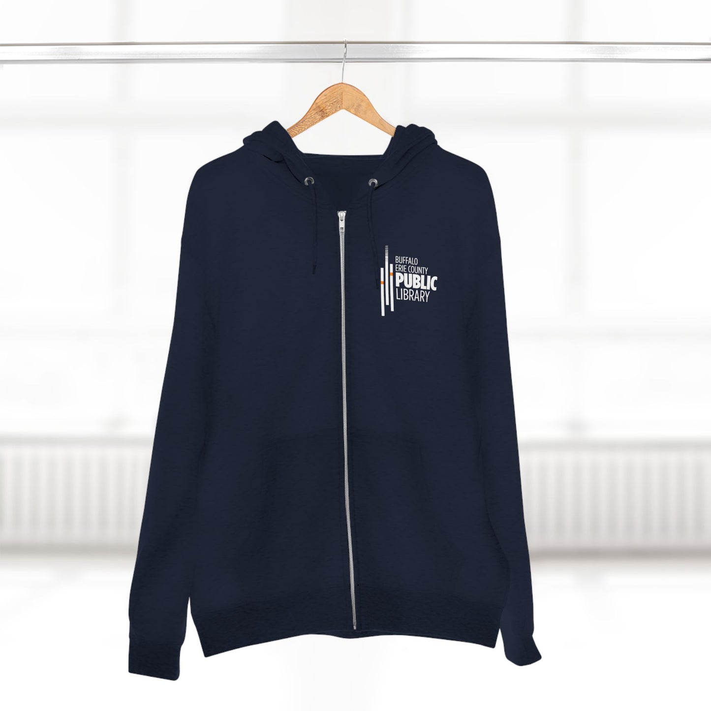 Profoundly Public Unisex Zip Hoodie