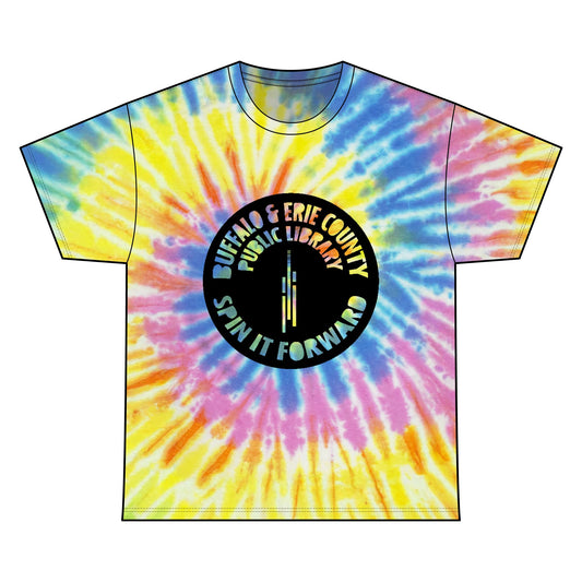 Spin It Forward Tie Dye Cotton Tee