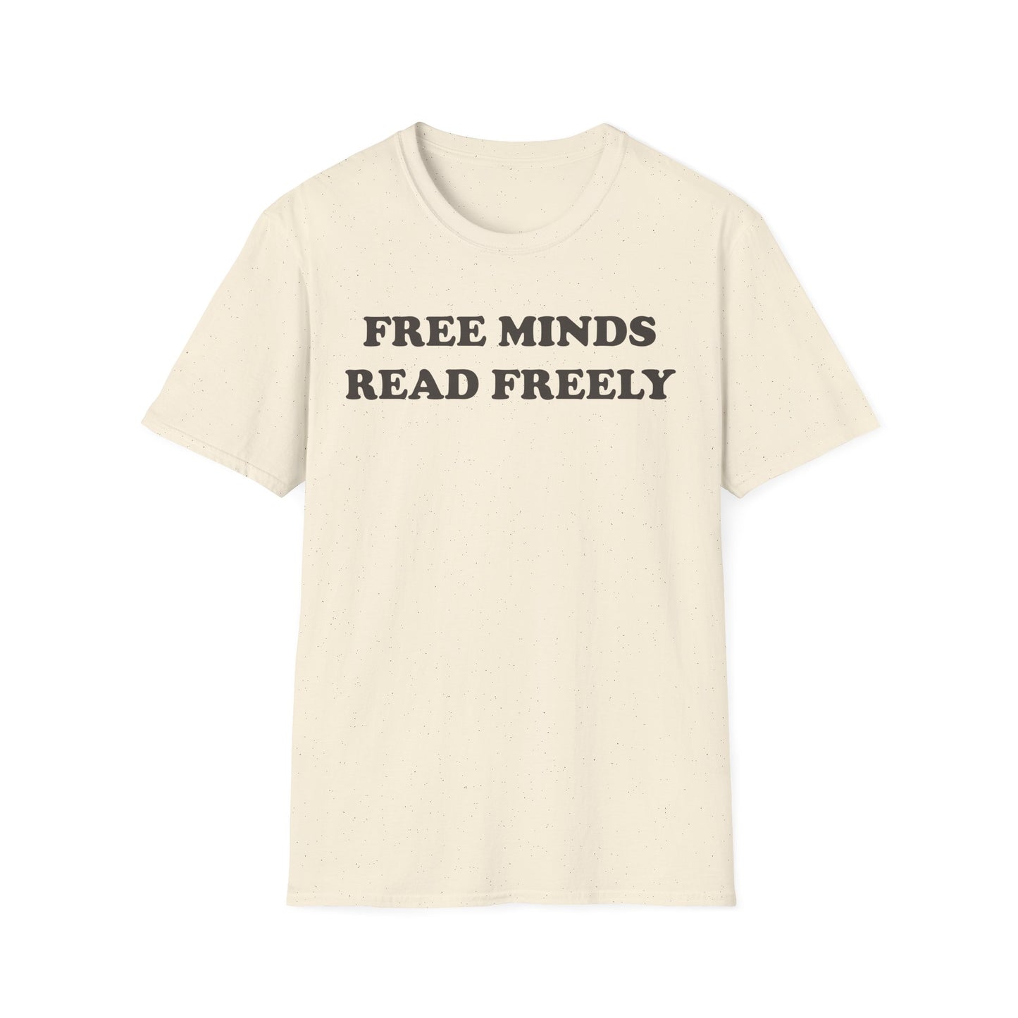 Free Minds Read Freely Unisex Softstyle T-Shirt