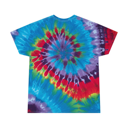 Retro Logo Tie-Dye Tee, Spiral