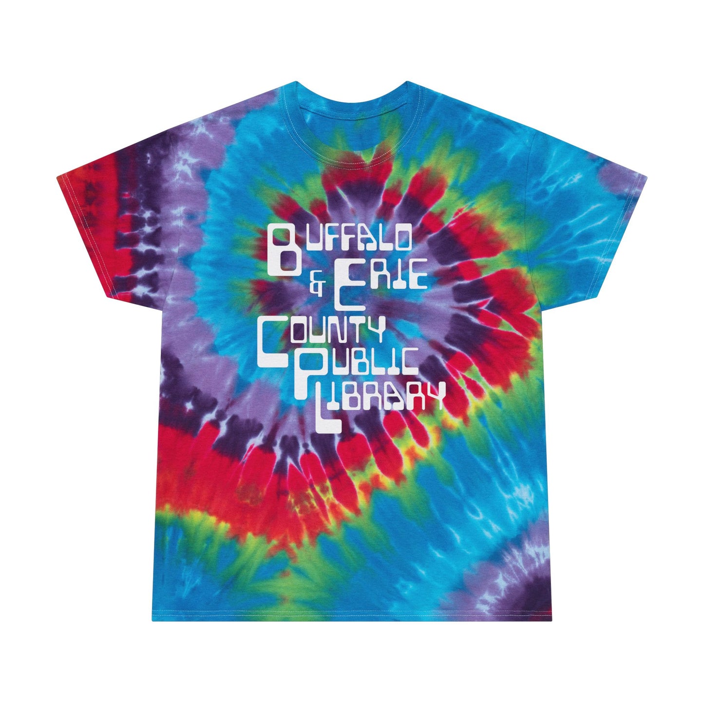 Retro Logo Tie-Dye Tee, Spiral