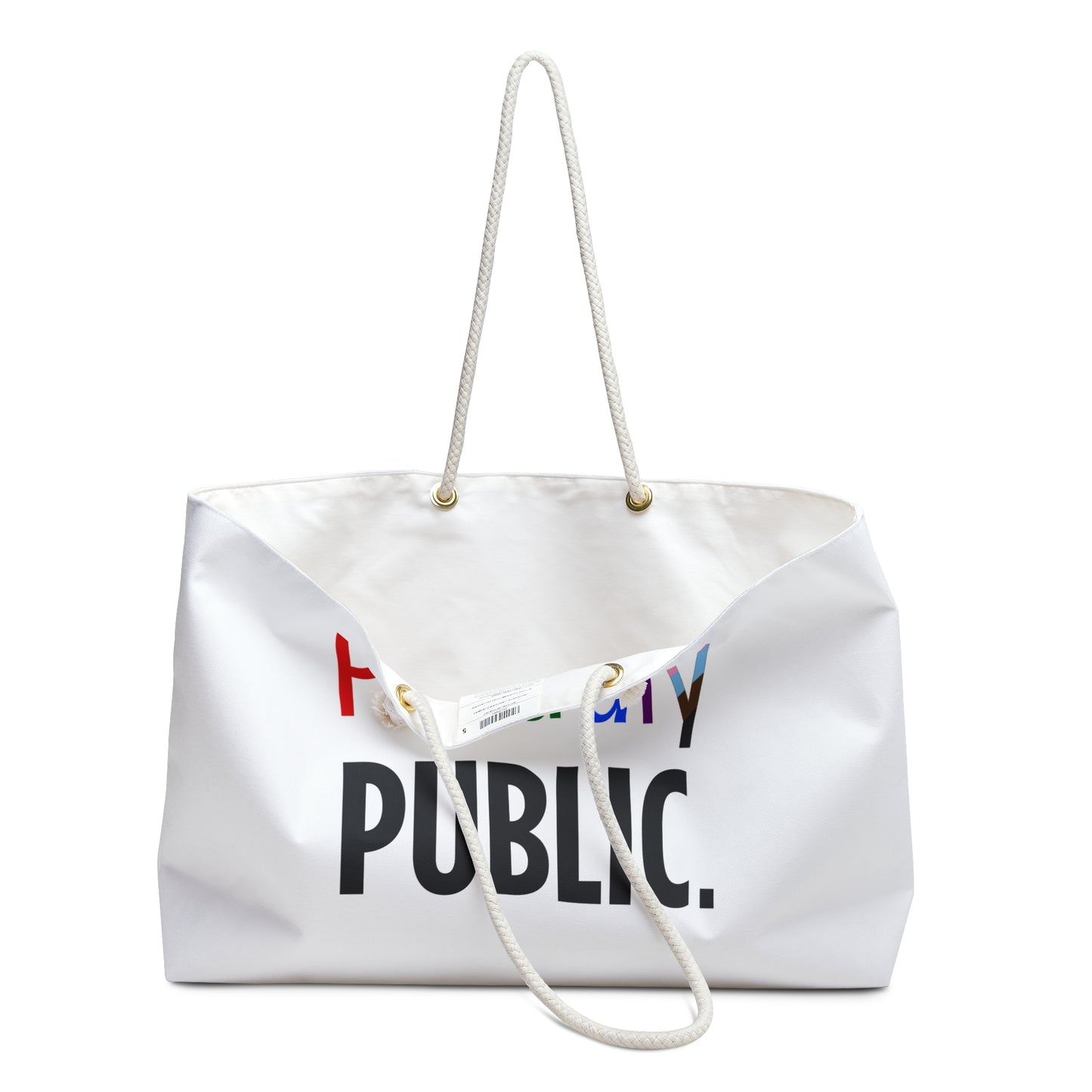 Proudly Public Beach Bag