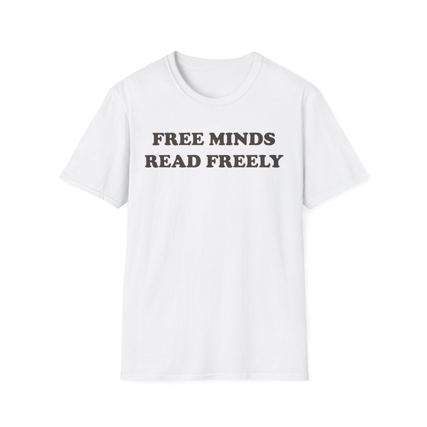 Free Minds Read Freely Unisex Softstyle T-Shirt