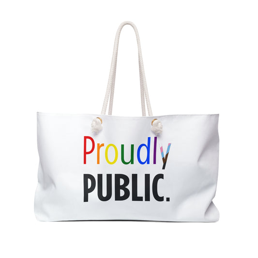 Proudly Public Beach Bag
