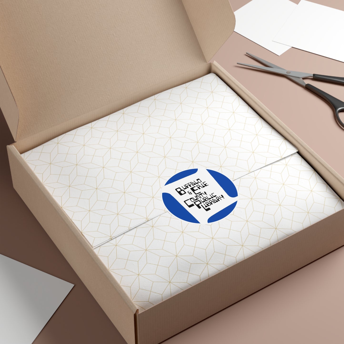 Retro Logo Round Vinyl Sticker - 3x3