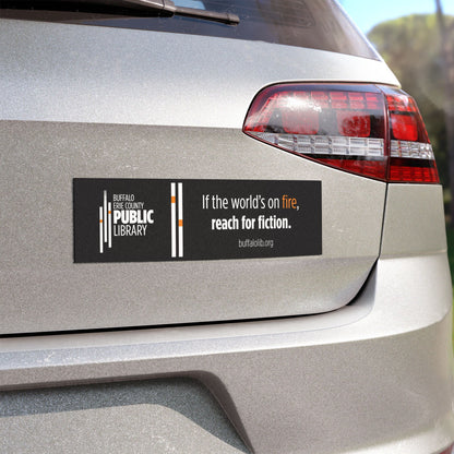 Reach for Fiction Car Magnet