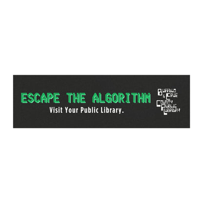 Escape the Algorithm Car Magnet