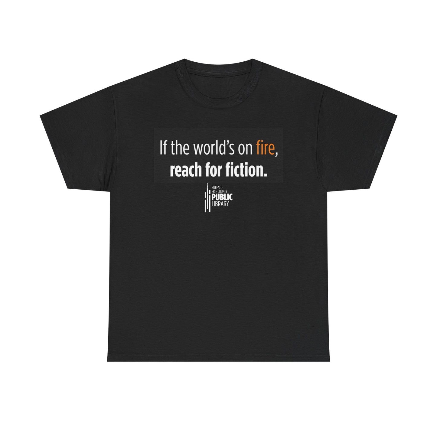 World on Fire Unisex Heavy Cotton Tee