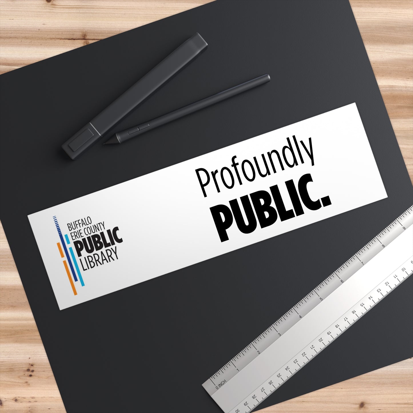 Profoundly Public Bumper Sticker