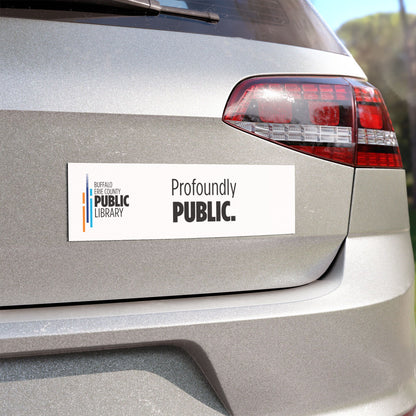 Profoundly Public Car Magnet