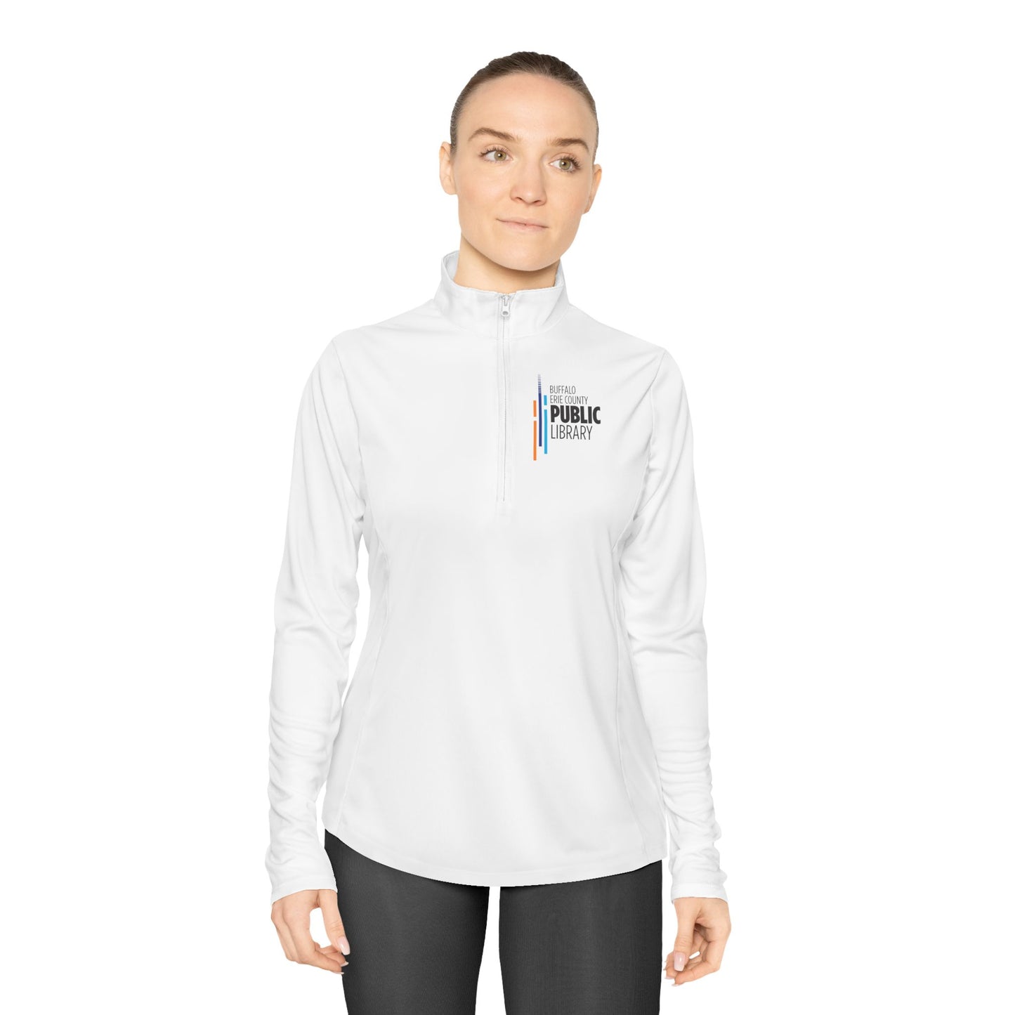 Library Ladies Quarter-Zip Pullover
