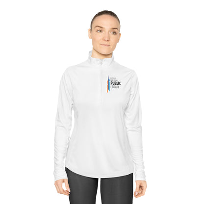 Library Ladies Quarter-Zip Pullover