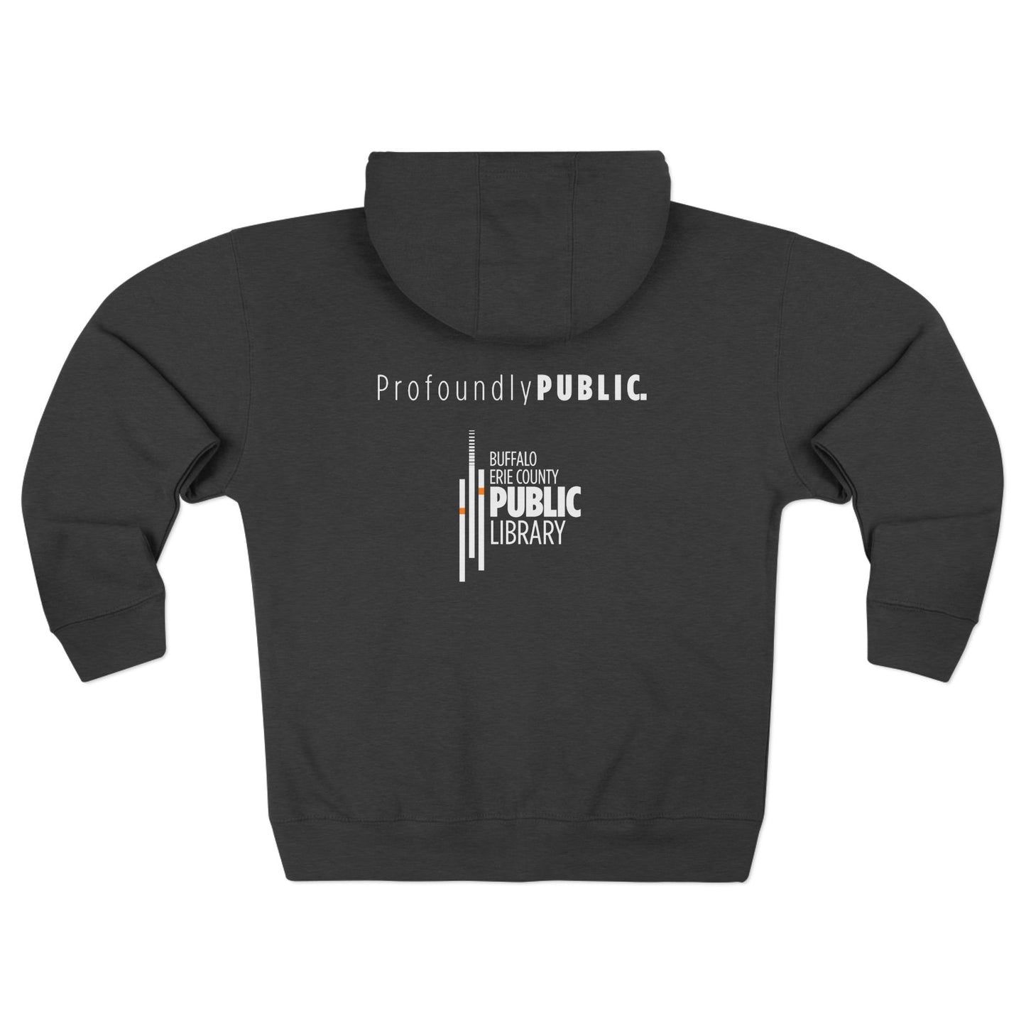 Profoundly Public Unisex Zip Hoodie