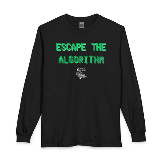 Escape the Algorithm Unisex Long Sleeve T-Shirt