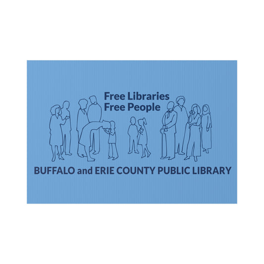 Free Libraries Free People Lawn Sign