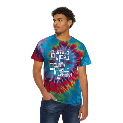 Retro Logo Tie-Dye Tee, Spiral