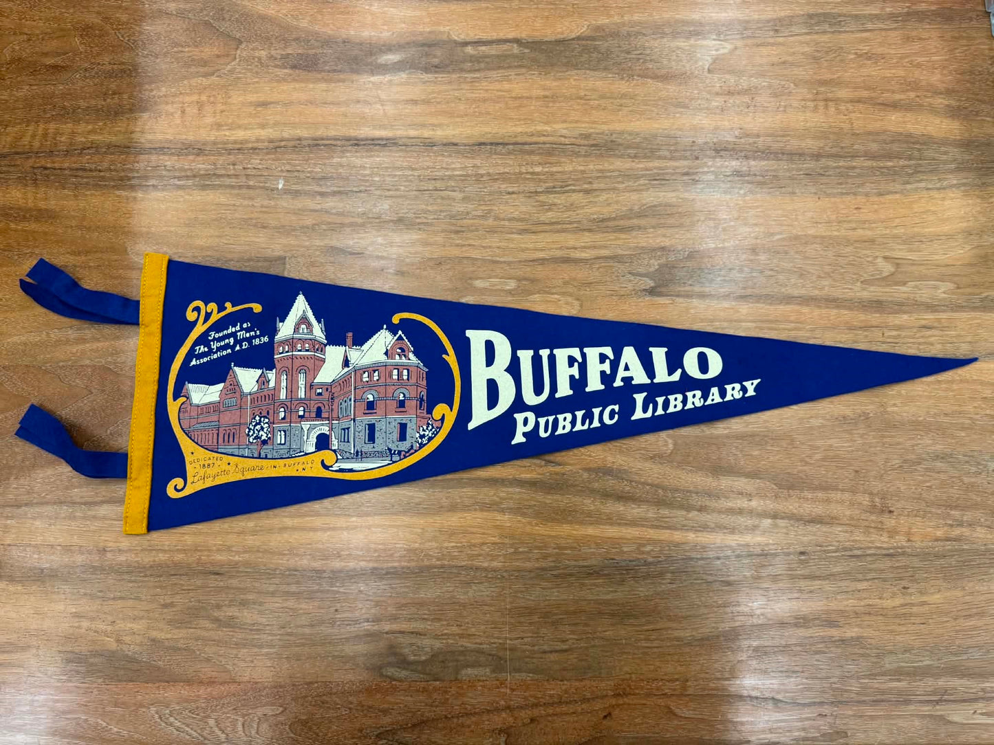 Buffalo Public Library Pennant