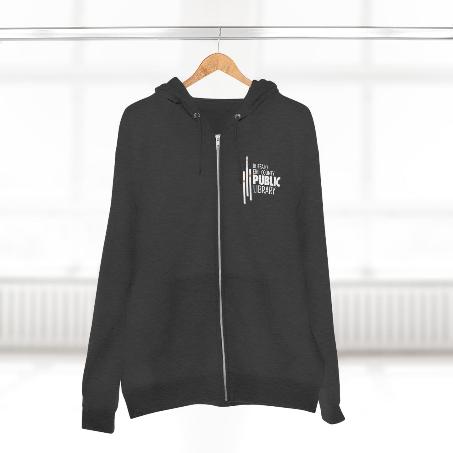 Profoundly Public Unisex Zip Hoodie