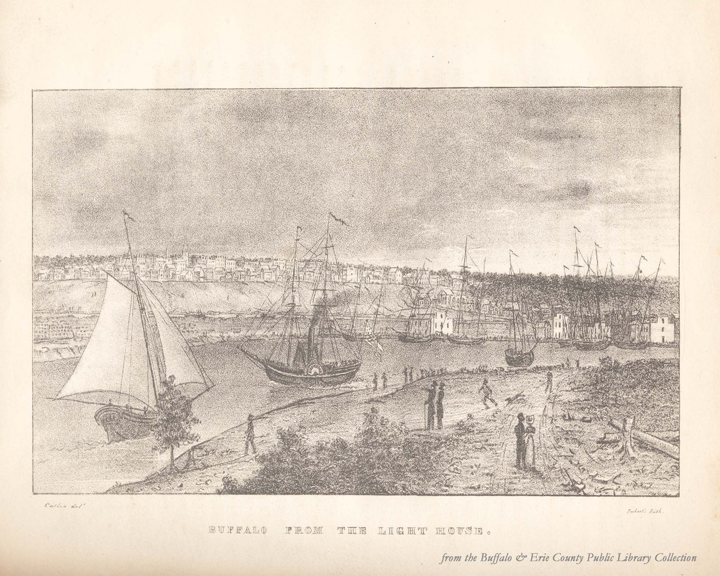 George Catlin (1796-1872) Visits Buffalo, 1825