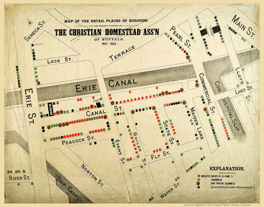 Roadmap to “The Wickedest Street in the World,” 1893